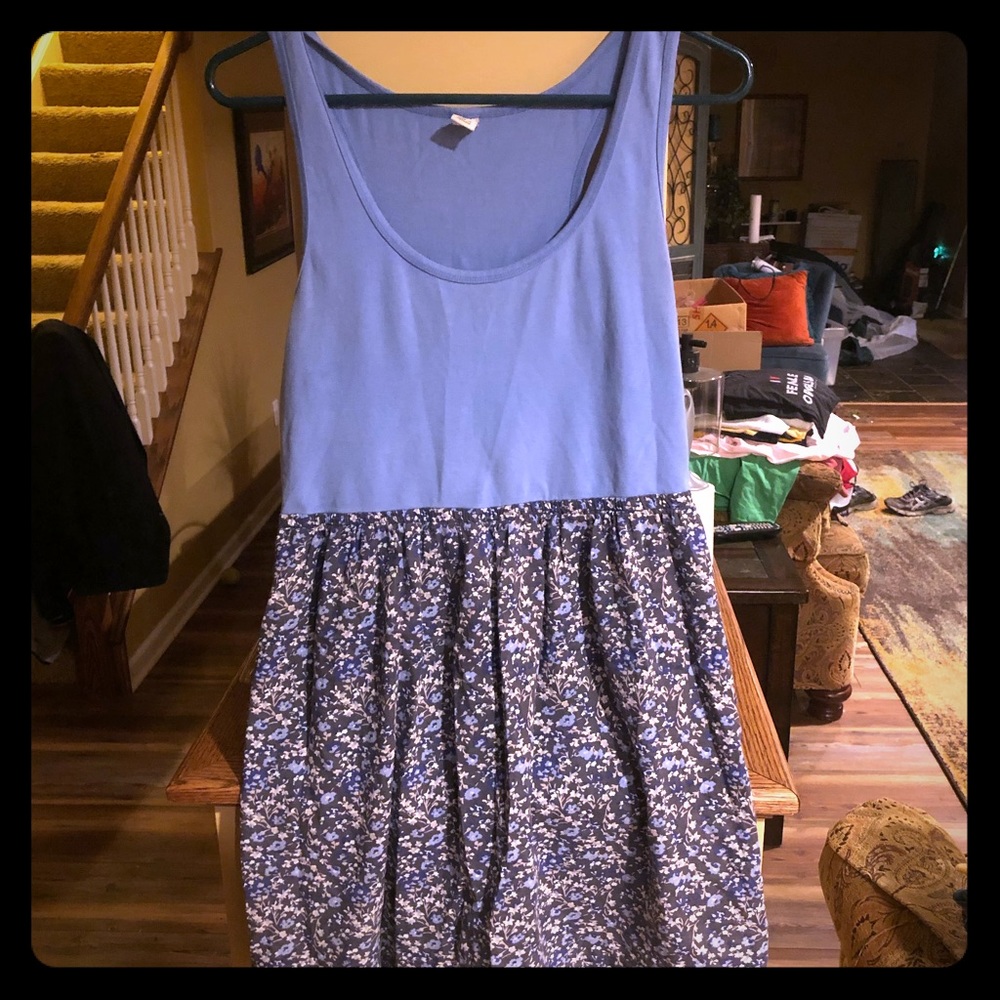 Old Navy Floral Print Sleeveless Dress - Picture 1 of 4